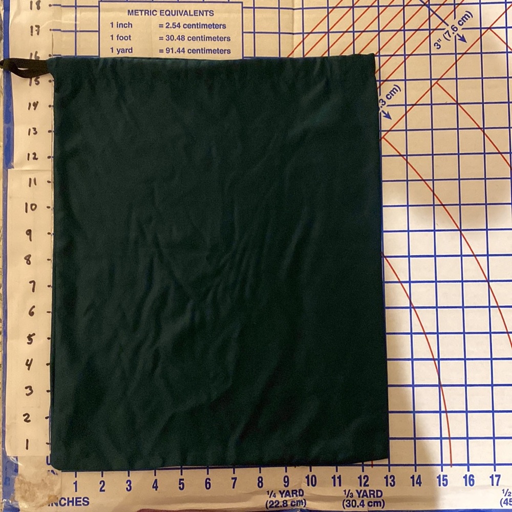 Authentic Gucci Drawstring Dust Bag Forest Green - image 3